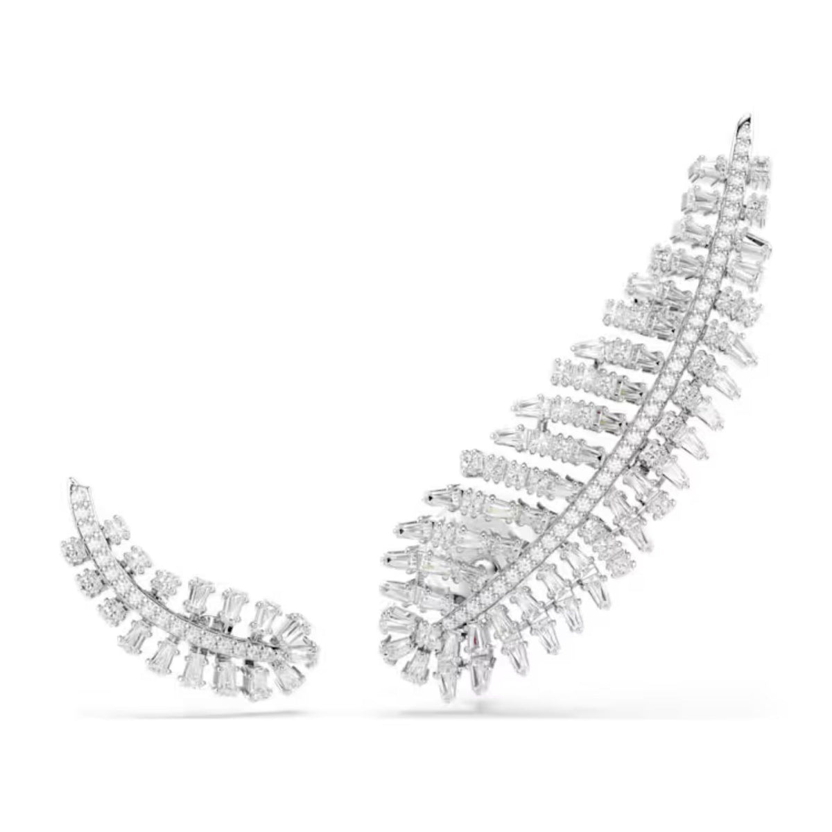 Swarovski Vienna korvakoru ja klipsikorvakoru, vaalea metalli ja kirkkaat zirkonit, 5749211