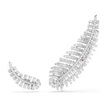Swarovski Vienna korvakoru ja klipsikorvakoru, vaalea metalli ja kirkkaat zirkonit, 5749211