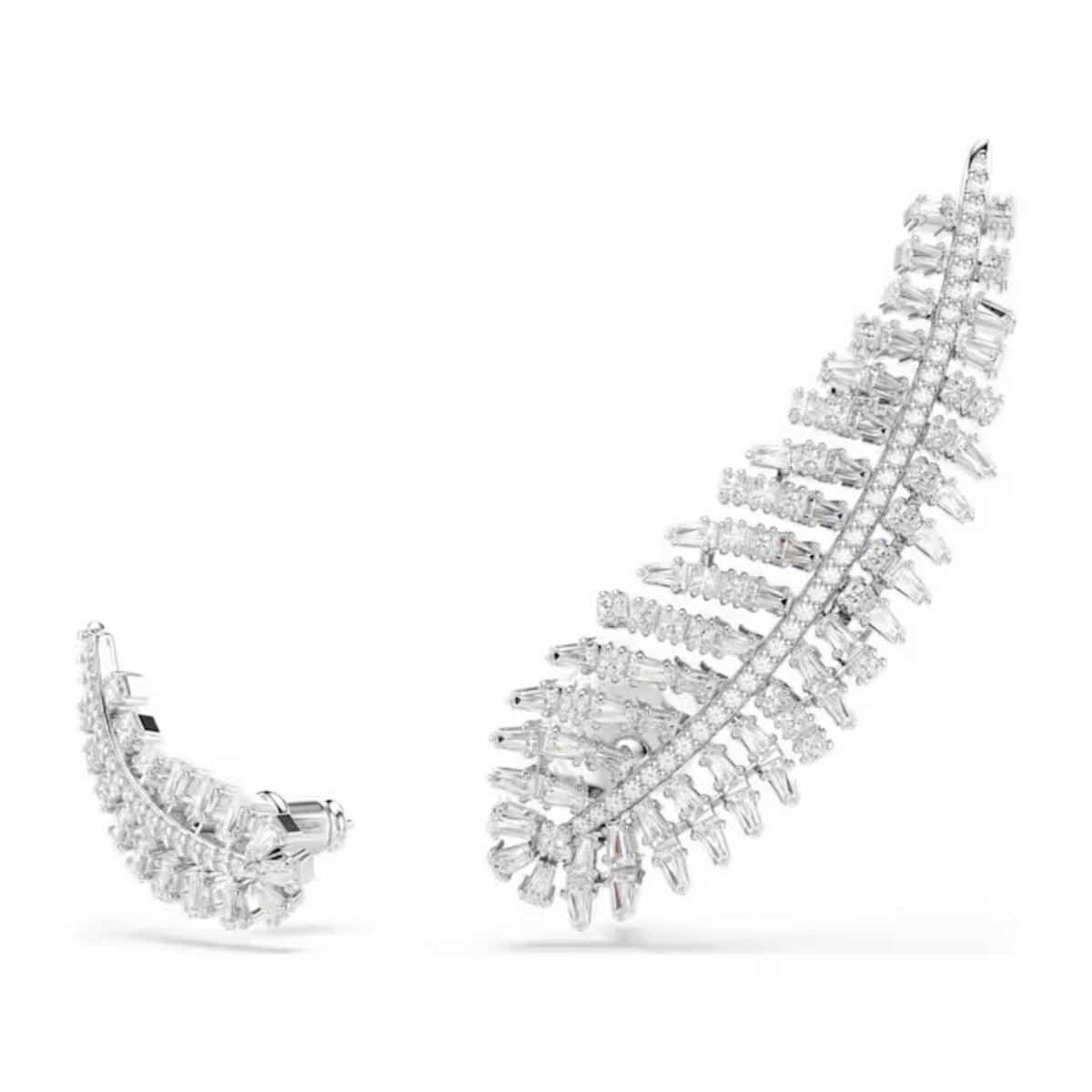 Swarovski Vienna korvakoru ja klipsikorvakoru, vaalea metalli ja kirkkaat zirkonit, 5749211
