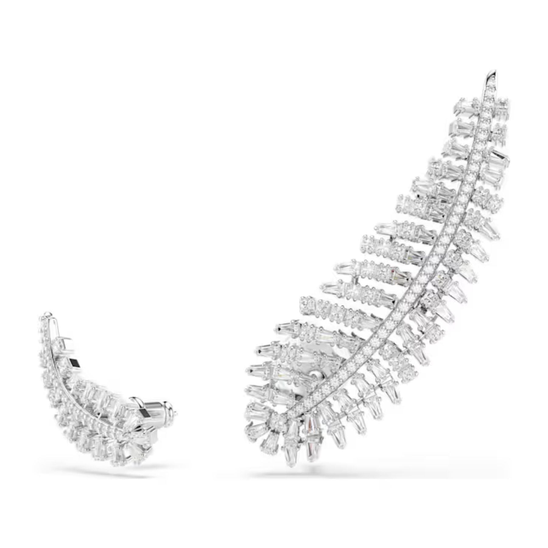 Swarovski Vienna korvakoru ja klipsikorvakoru, vaalea metalli ja kirkkaat zirkonit, 5749211