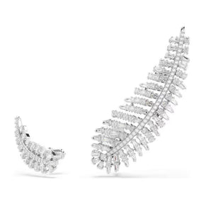 Swarovski Vienna korvakoru ja klipsikorvakoru, vaalea metalli ja kirkkaat zirkonit, 5749211