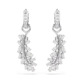 Swarovski Vienna korvakorut, vaalea metalli ja kirkkaat zirkoniat, 5754272