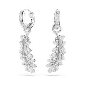 Swarovski Vienna korvakorut, vaalea metalli ja kirkkaat zirkoniat, 5754272