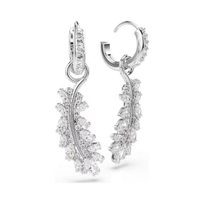 Swarovski Vienna korvakorut, vaalea metalli ja kirkkaat zirkoniat, 5754272