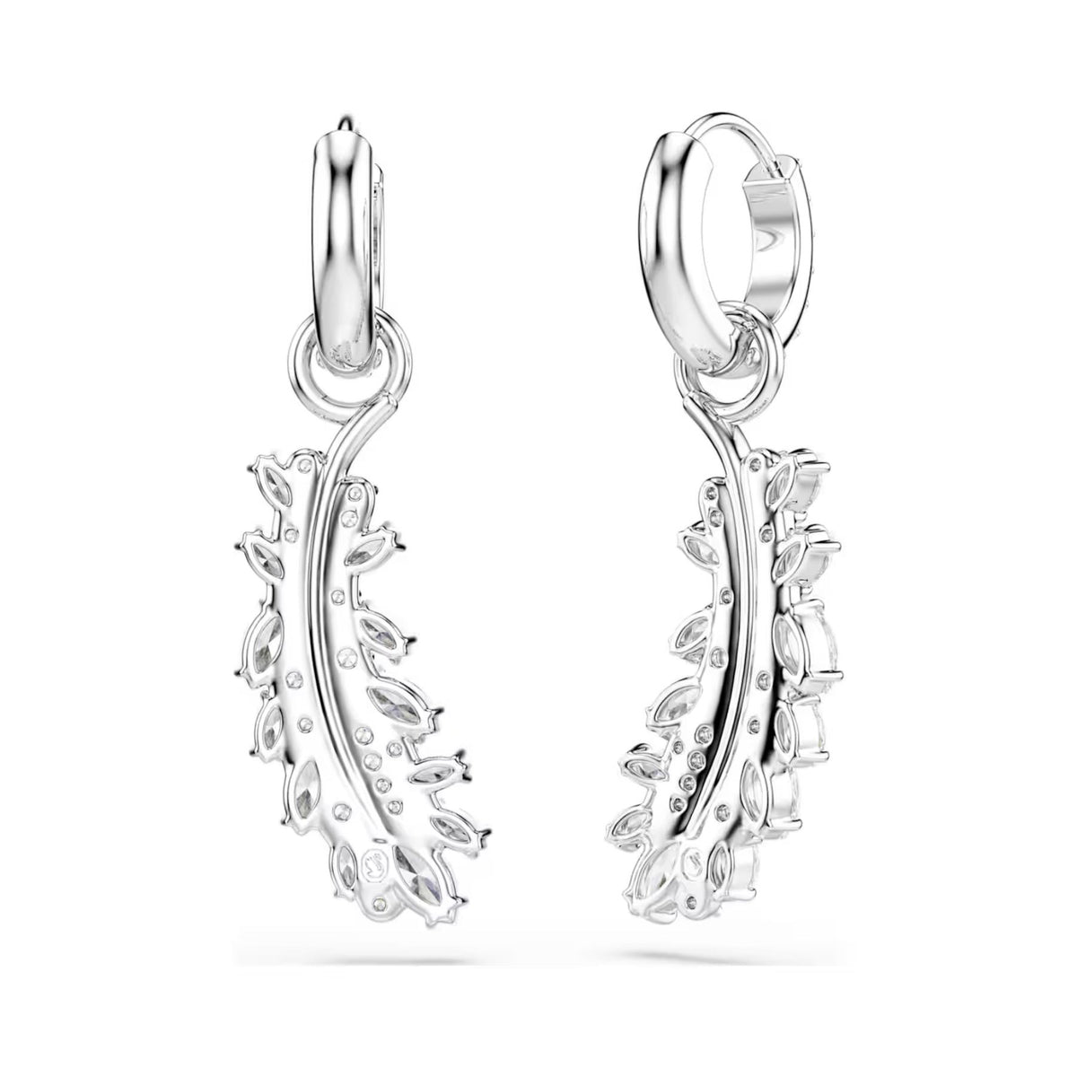 Swarovski Vienna korvakorut, vaalea metalli ja kirkkaat zirkoniat, 5754272