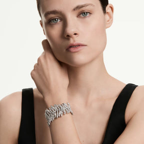 Swarovski Vienna rannekoru, vaalea metalli ja kirkkaat zirkonit, 5749378