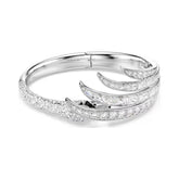 Swarovski Vienna rannerengas, vaalea metalli, kirkkaat zirkoniat ja kristallit, 5749066