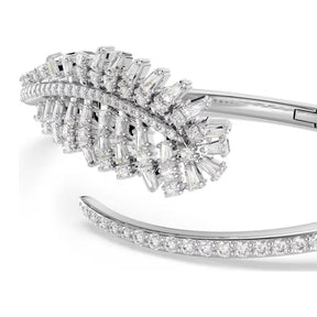 Swarovski Vienna rannerengas, vaalea metalli ja kirkkaat zirkoniat, 5754273