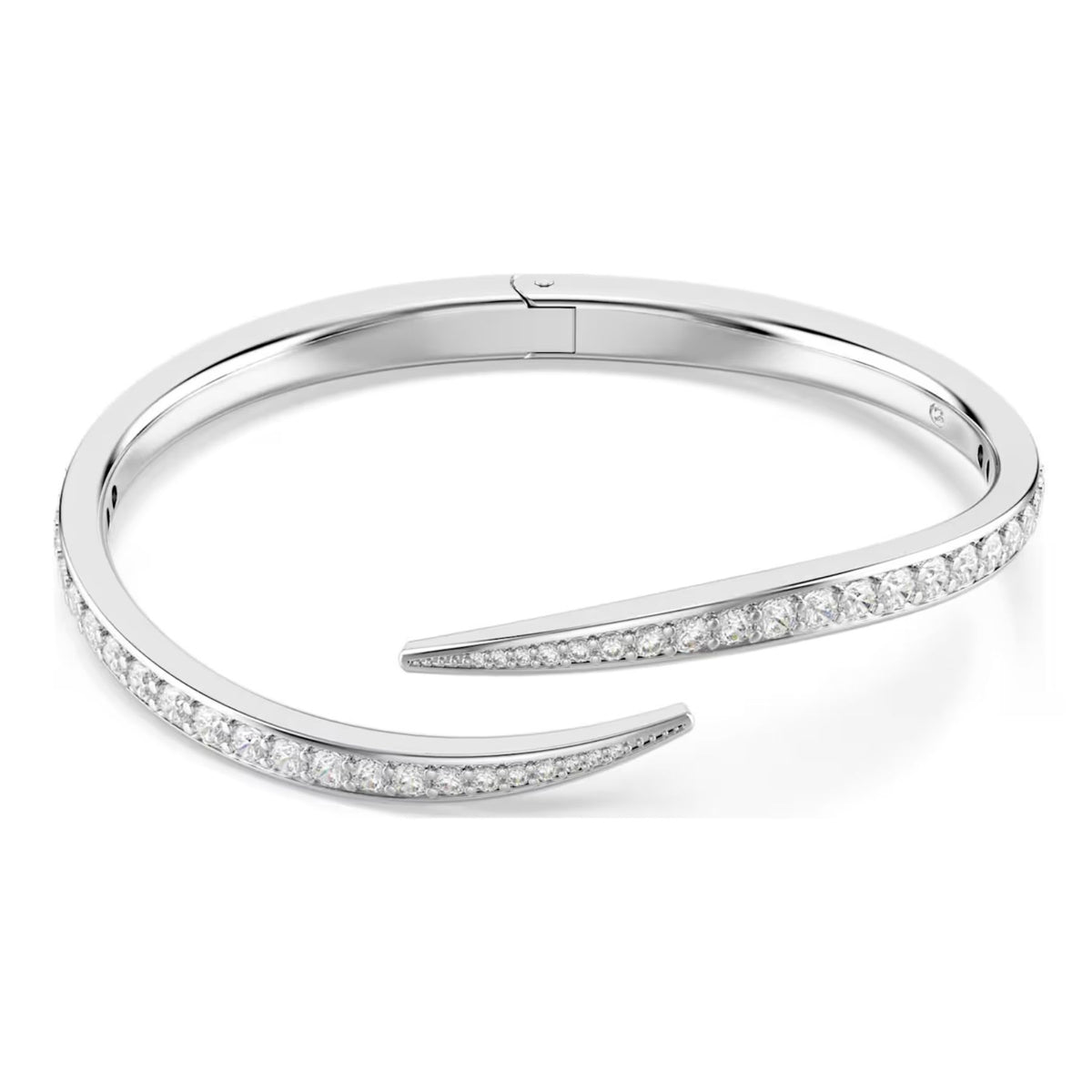 Swarovski Vienna rannerengas, vaalea metalli ja kirkkaat zirkonit, 5749200