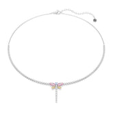 Swarovski x Ariana Grande Dragonfly Y kaulakoru erivärisillä kristalleilla, 5737425