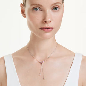 Swarovski x Ariana Grande Dragonfly Y kaulakoru kristalleilla ja helmillä, 5749183