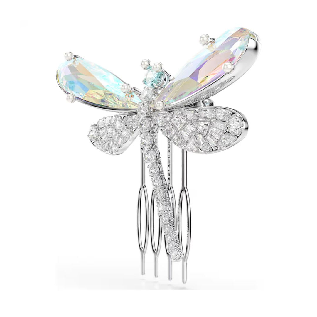 Swarovski x Ariana Grande Dragonfly. Hair Accessory, Clear Crystals an