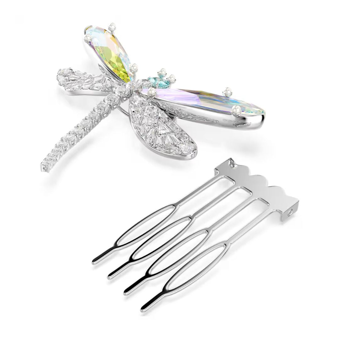 Swarovski x Ariana Grande Dragonfly. Hair Accessory, Clear Crystals an