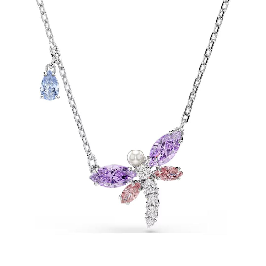 Swarovski x Ariana Grande Dragonfly Necklace With Crystals and Light P