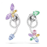Swarovski x Ariana Grande Dragonfly korvakorut erivärisillä kristalleilla ja helmillä, 5749190
