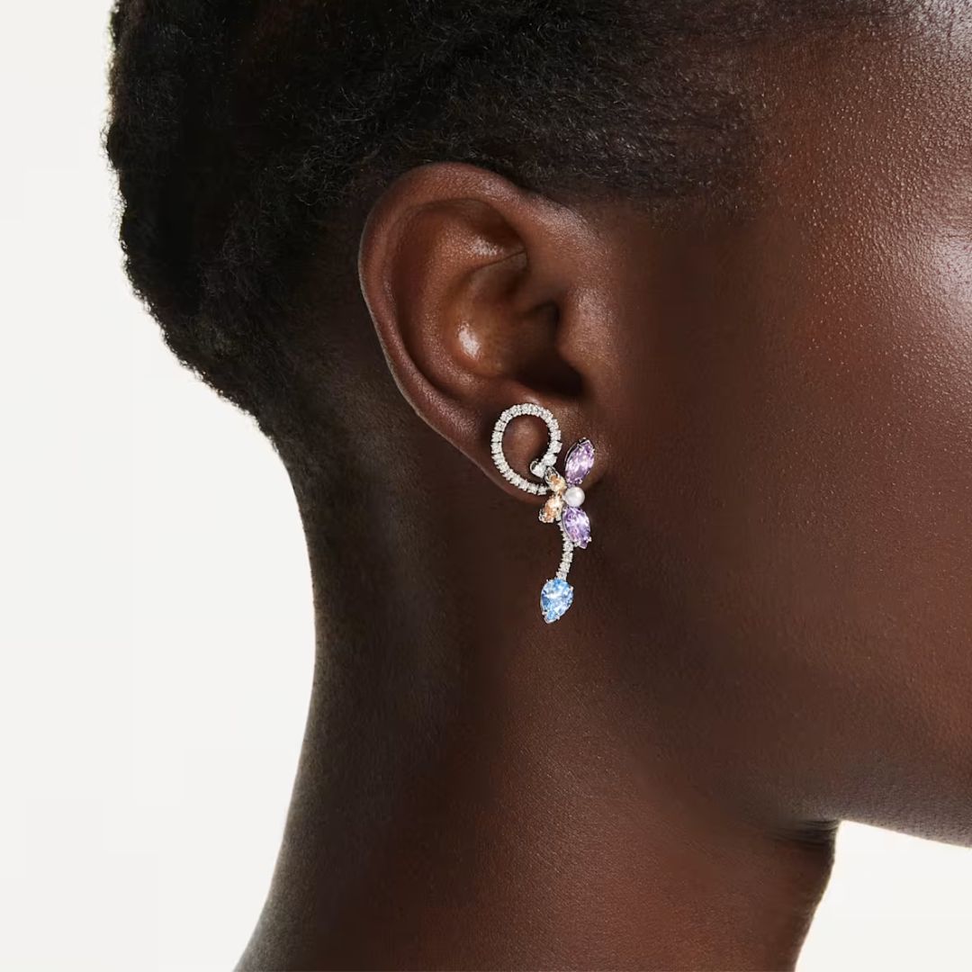Swarovski x Ariana Grande Dragonfly korvakorut kristalleilla ja helmillä, 5749190