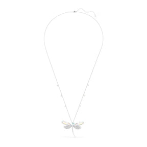 Swarovski x Ariana Grande Dragonfly riipus ja rintakoru kristalleilla ja helmillä, 5737429