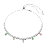 Swarovski x Ariana Grande kaulakoru erivärisillä kristalleilla, 5737422