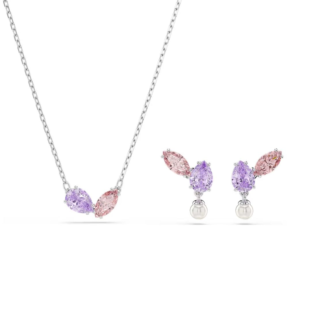 Swarovski x Ariana Grande korusetti erivärisillä kristalleilla ja kristallihelmillä, 5746577