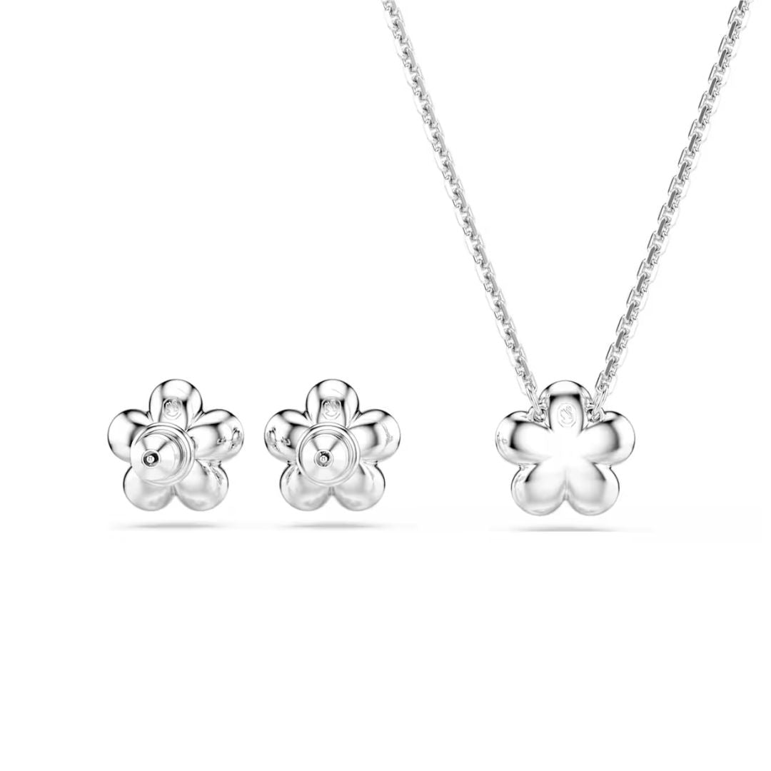 Swarovski x Ariana Grande Necklace and Earring Set, Clear Crystals, 57