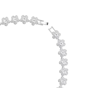 Swarovski x Ariana Grande kukkakaulakoru, vaalea metalli, kirkkaat kristallit, 5749179