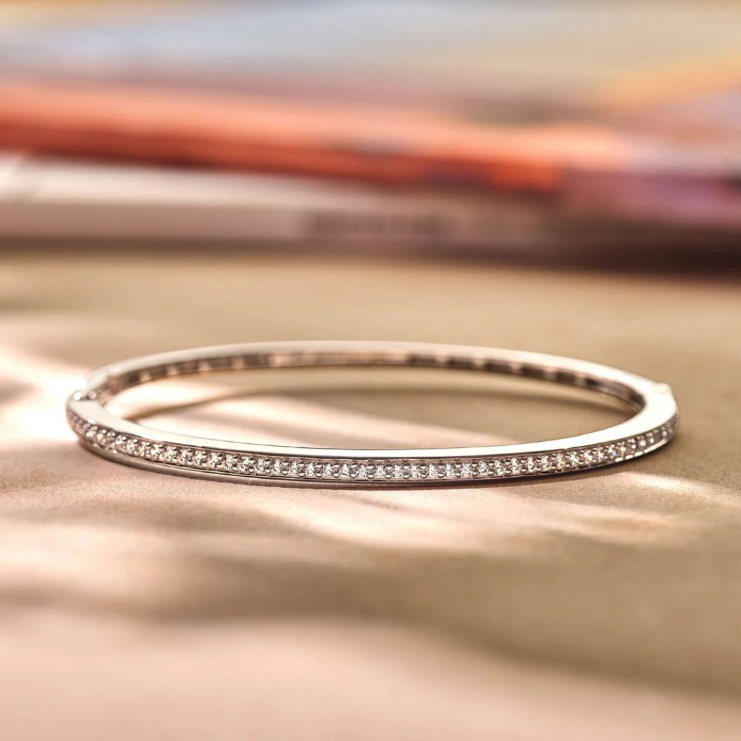 TI SENTO Classic rannerengas hopeaa ja zirkoneja, 2889ZI