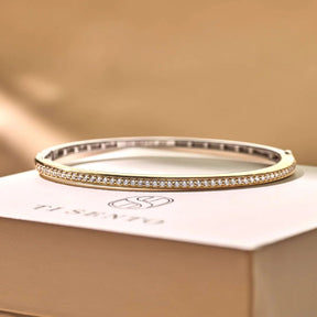 TI SENTO Classic rannerengas, keltakullattua hopeaa ja zirkoneja, 2889ZY