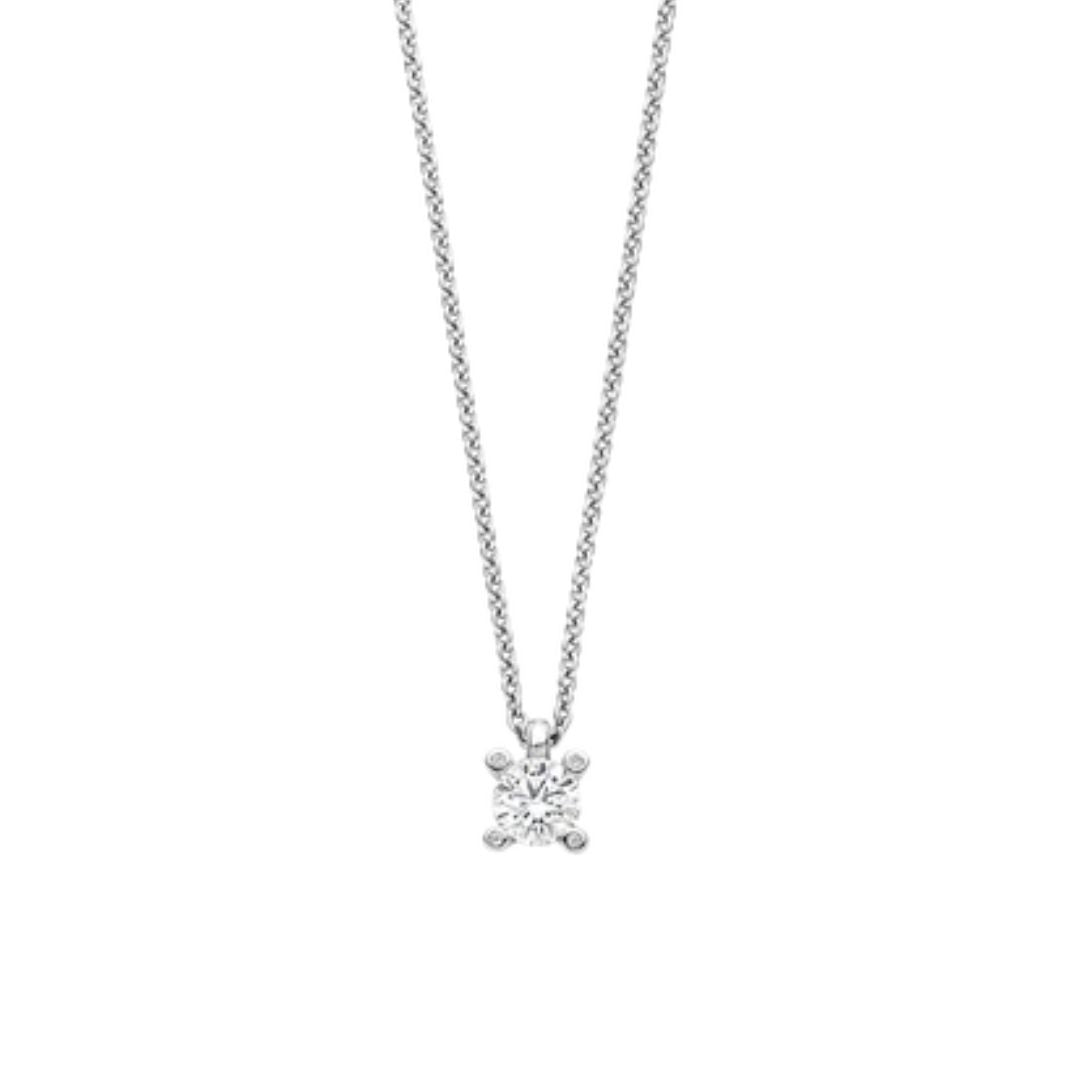 TI SENTO kaulakoru, hopeaa ja zirkoni, 34087ZI/42