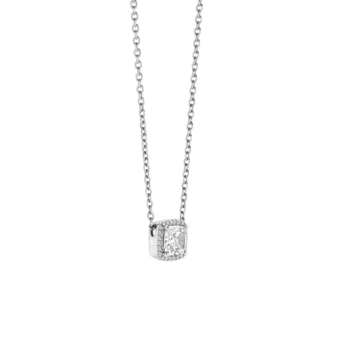 TI SENTO kaulakoru, hopeaa ja zirkonit 34104ZI/42