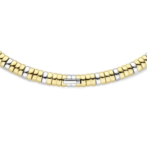 TI SENTO kaulakoru, keltakullattua hopeaa ja zirkonit, 34100ZY/44