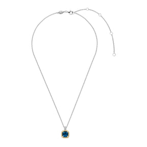 TI SENTO kaulakoru, keltakullattua hopeaa, zirkonit ja kristalli 34111DB/42