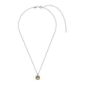 TI SENTO kaulakoru, keltakullattua hopeaa, zirkonit ja kristalli 34111GG/42