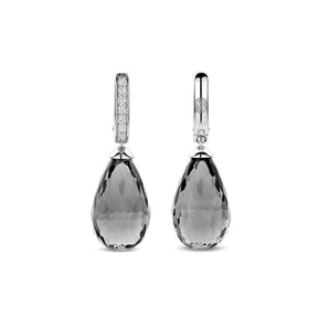 TI SENTO korvakorut, hopeaa ja kristallit, 78038GG