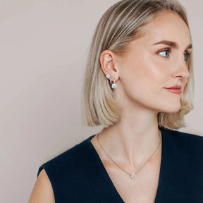 TI SENTO korvakorut, hopeaa ja zirkonit, 78031ZI