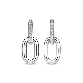 TI SENTO korvakorut, hopeaa ja zirkonit, 7831ZI