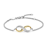 TI SENTO rannekoru, keltakullattua hopeaa ja zirkonit, 2823ZY