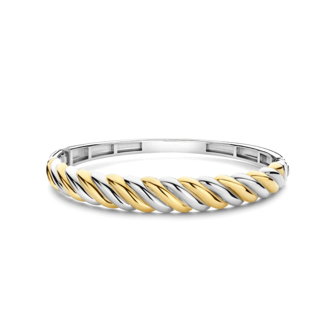 TI SENTO Bracelet in Yellow Gold Plated Silver and Silver, 23078SY