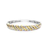 TI SENTO Bracelet in Yellow Gold Plated Silver and Silver, 23078SY