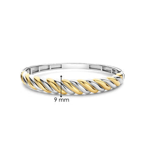 TI SENTO Bracelet in Yellow Gold Plated Silver and Silver, 23078SY