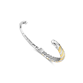 TI SENTO Bracelet in Yellow Gold Plated Silver and Silver, 23078SY