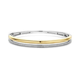 TI SENTO rannerengas, keltakullattua hopeaa ja zirkonit, 23086ZY