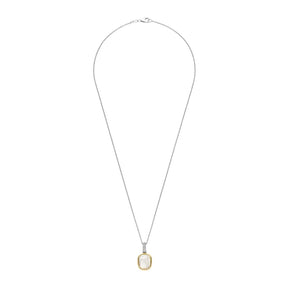 TI SENTO riipus, keltakullattua hopeaa, helmiäistä ja zirkonit, 6852MW