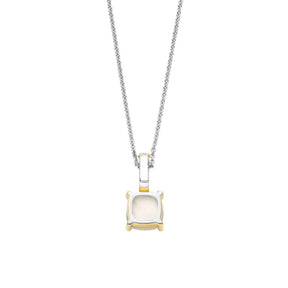 TI SENTO riipus, keltakullattua hopeaa ja kristalli, 6854MW