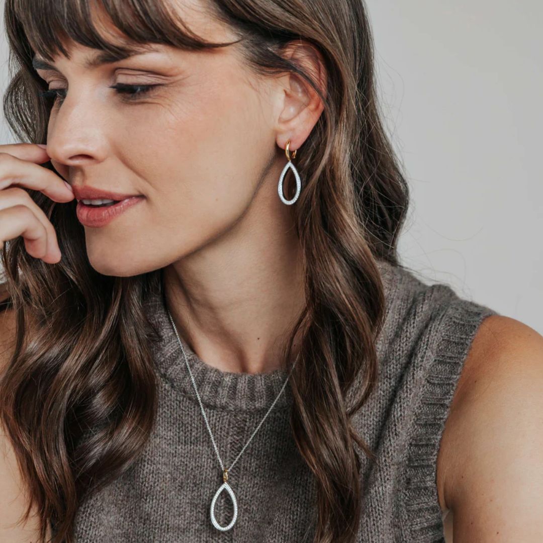 TI SENTO riipus, keltakullattua hopeaa ja zirkonit, 6850ZY