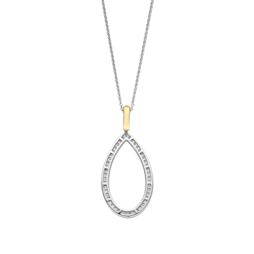 TI SENTO riipus, keltakullattua hopeaa ja zirkonit, 6850ZY