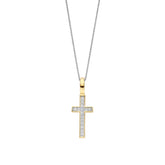 TI SENTO riipus, keltakullattua hopeaa ja zirkonit, 6857ZY