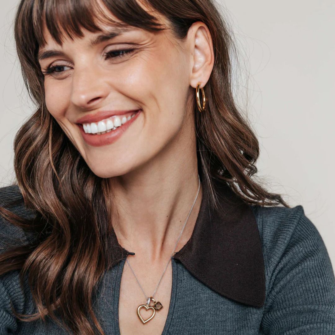 TI SENTO riipus, keltakullattua hopeaa ja zirkonit, 6858ZY