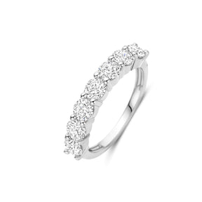 TI SENTO sormus, hopeaa ja zirkoneilla, 12380ZI