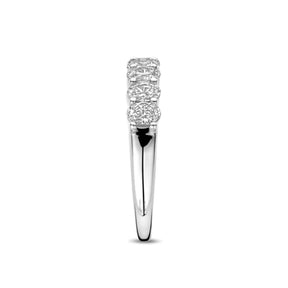 TI SENTO Ring, Silver and Zircons 12339ZI