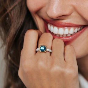 TI SENTO sormus, keltakullattua hopeaa, kristalli ja zirkonit, 12399DB